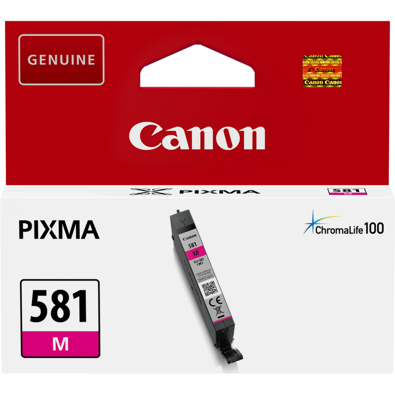 Canon CLI-581M Magenta Tintentank Produkt Vorderansicht