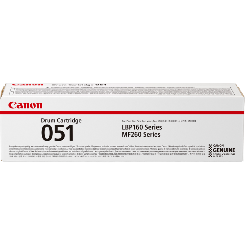 Canon 051 Trommeleinheit Produkt Vorderansicht der Verpackung