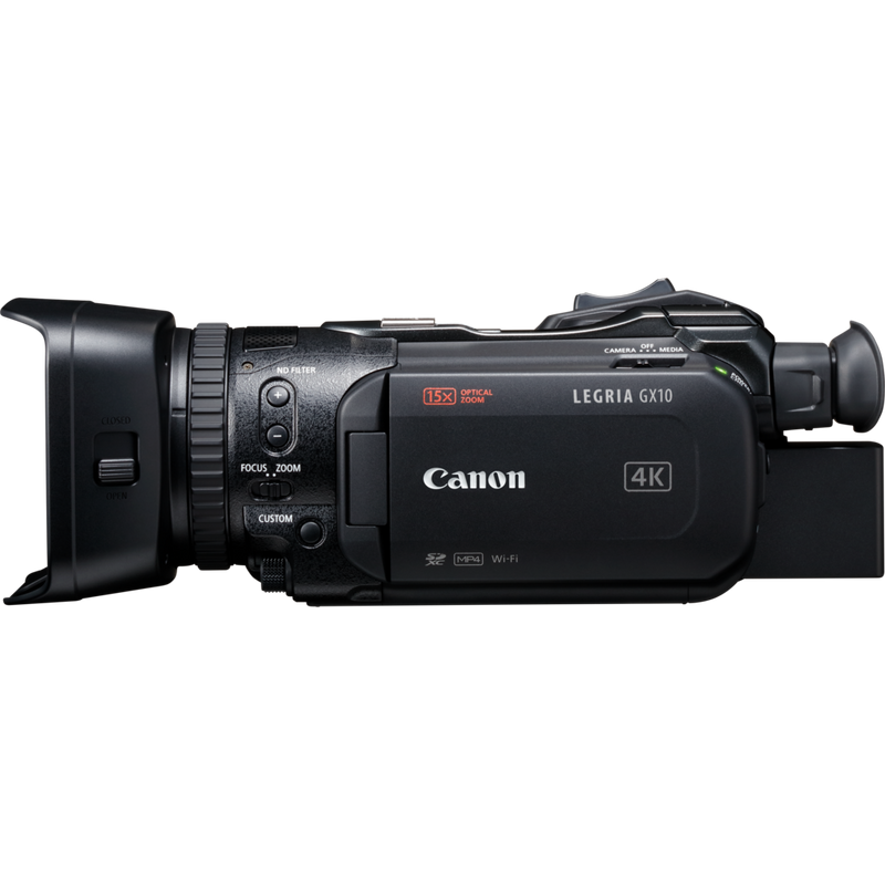 Canon LEGRIA GX10 Produkt Ansicht der linken Seite