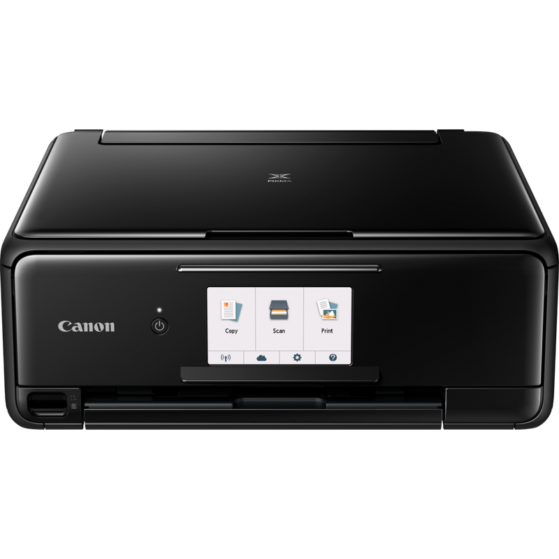 Canon PIXMA TS8150 – Schwarz Produkt Vorderansicht