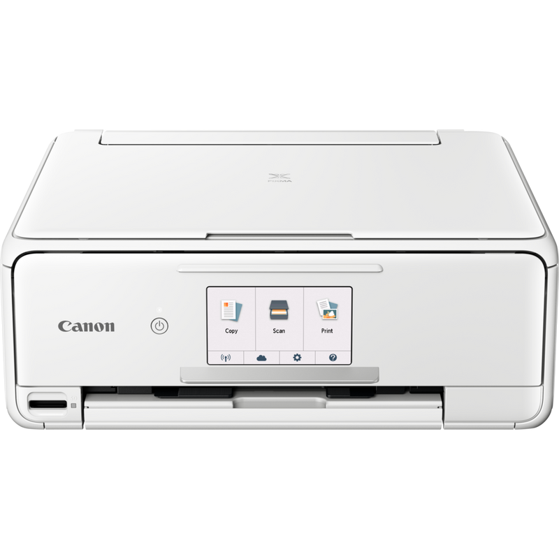 Canon PIXMA TS8151 – Weiß Produkt Vorderansicht