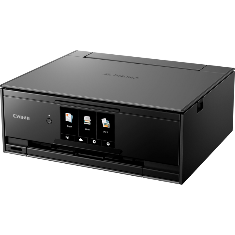 Canon PIXMA TS9150 – Dunkelgrau Produkt Schrägansicht von vorne