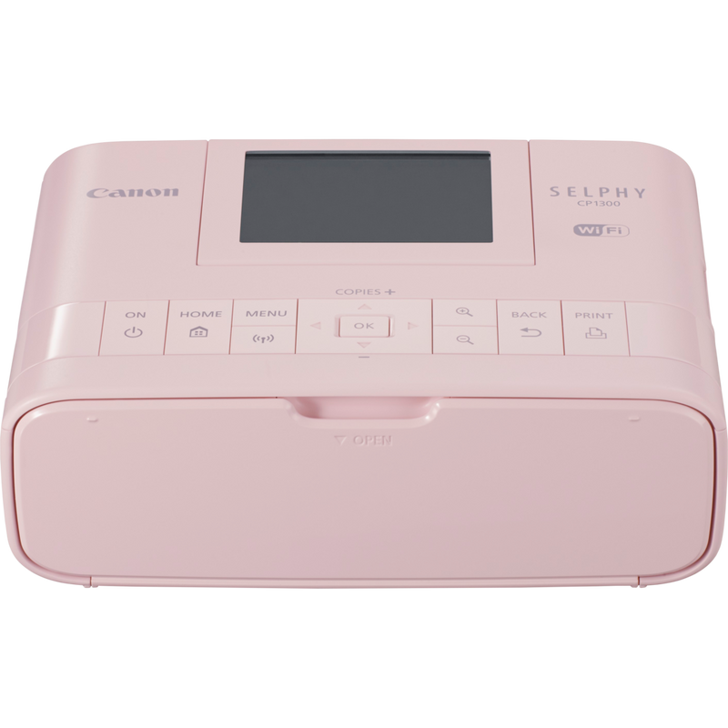 Canon SELPHY CP1300 – Pink Produkt Vorderansicht