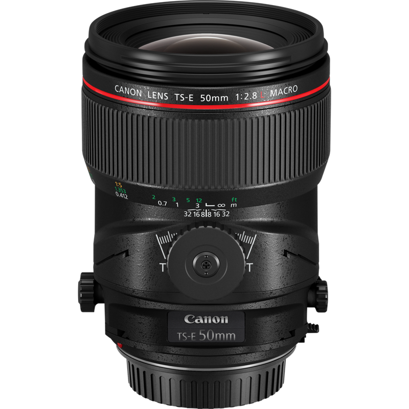 Canon TS-E 50mm f/2.8L Macro Objektiv Produkt Vorderansicht
