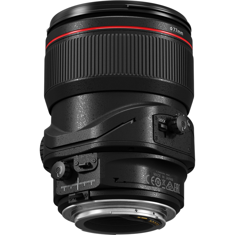 Canon TS-E 50mm f/2.8L Macro Objektiv Produkt Ansicht von unten