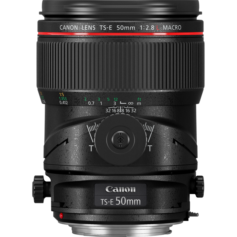Canon TS-E 50mm f/2.8L Macro Objektiv Produkt Vorderansicht