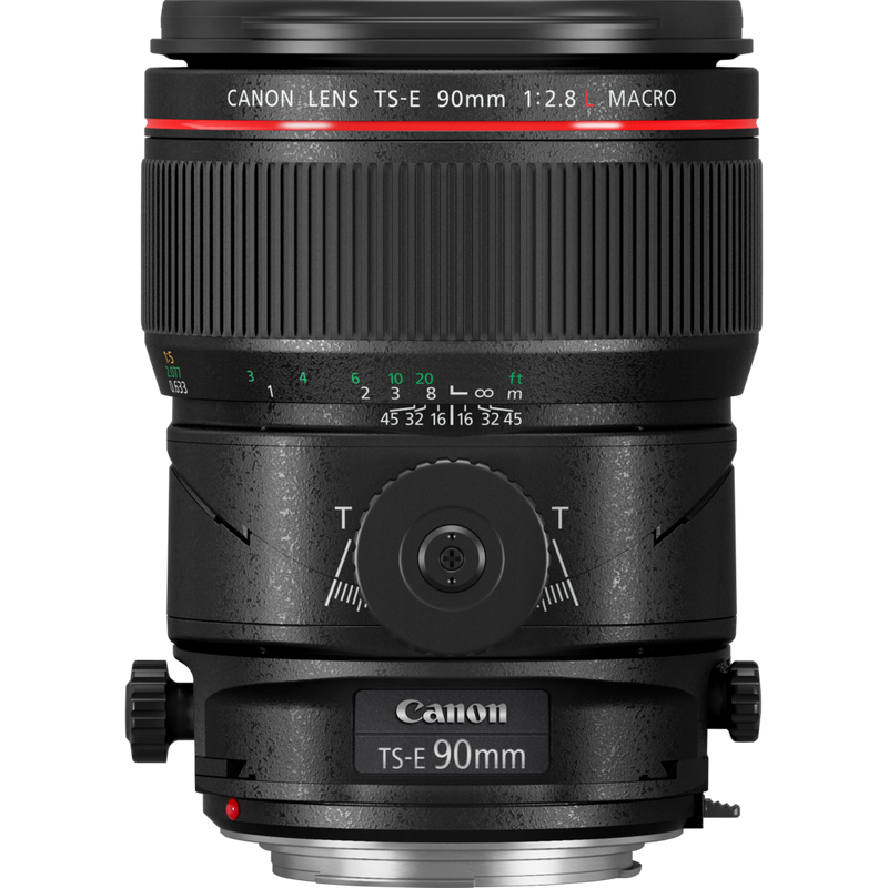 Canon TS-E 90mm f/2.8L Macro Objektiv Produkt Vorderansicht