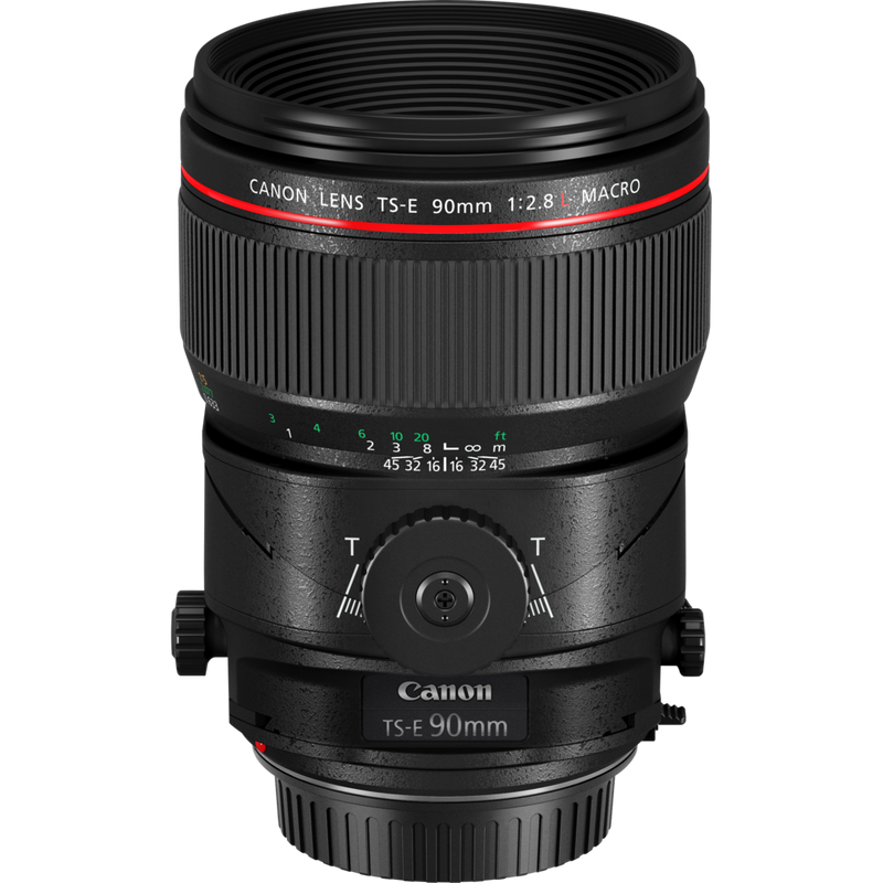 Canon TS-E 90mm f/2.8L Macro Objektiv Produkt Vorderansicht