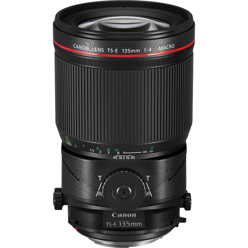 Canon TS-E 135mm f/4L Macro Objektiv Produkt Vorderansicht