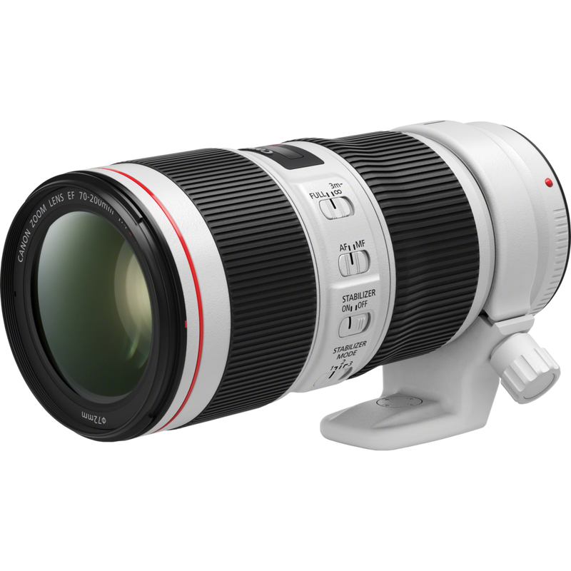 Canon EF 70-200mm f/4L IS II USM Produkt Ansicht von links