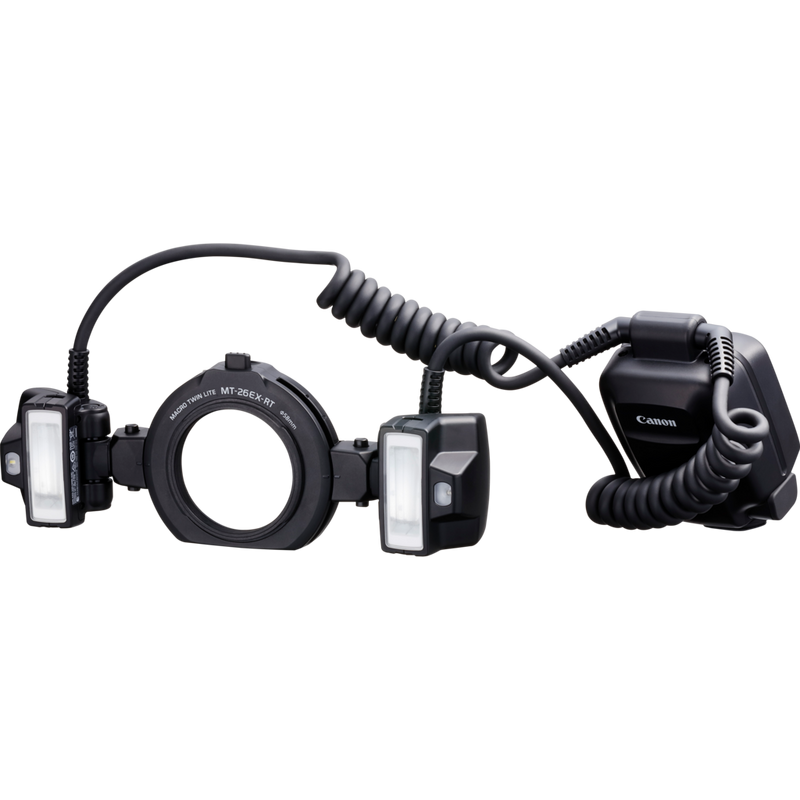 Canon Macro MT-26EX-RT Twin Lite Blitzgerät Produkt Vorderansicht