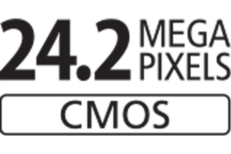 Capteur plein format de 24,2millions de pixels