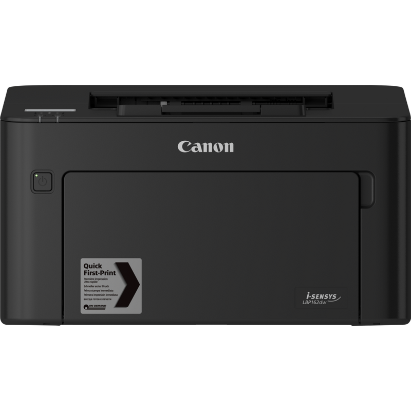 Canon i-SENSYS LBP162dw Schwarzweiß-Laserdrucker Produkt Vorderansicht