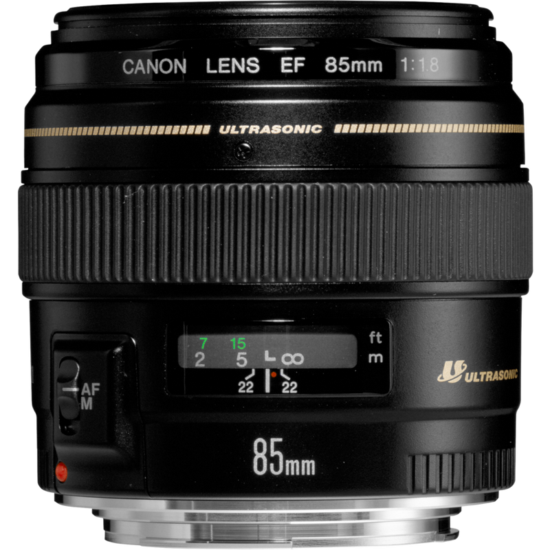 Canon EF 85mm f/1.8 USM Objektiv Produkt Vorderansicht