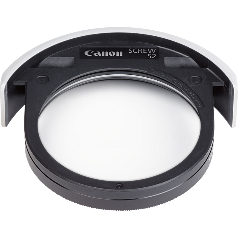 Ievietojams skrūvējamu filtru turētājs, 52 mm
