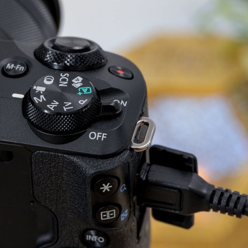 Canon EOS M50 für Wechselobjektive im Videokonferenz-Kit 0 Die Kamera im Movie-Modus