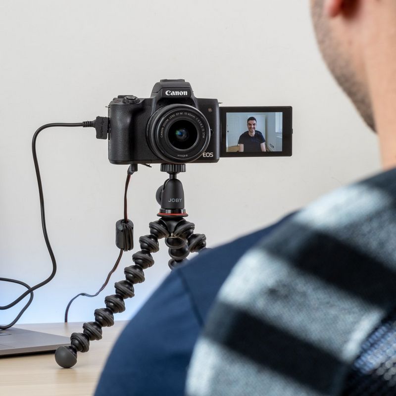 Canon EOS M50 für Wechselobjektive im Videokonferenz-Kit 0 Verwenden der Kamera als Webcam