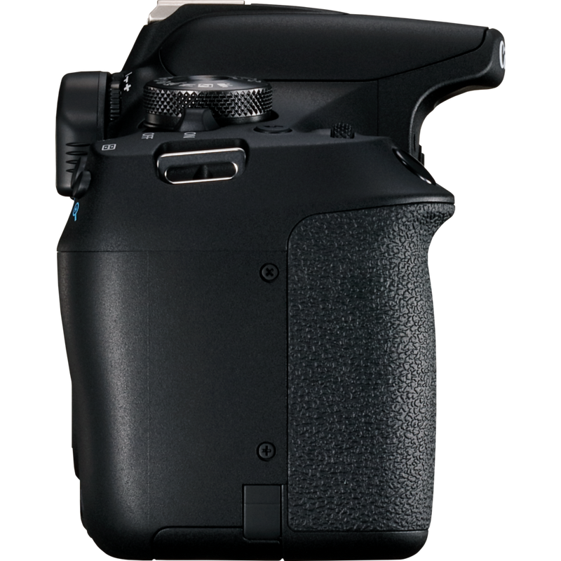 Canon EOS 2000D + EF-S 18-135mm Objektiv Produkt Ansicht von links