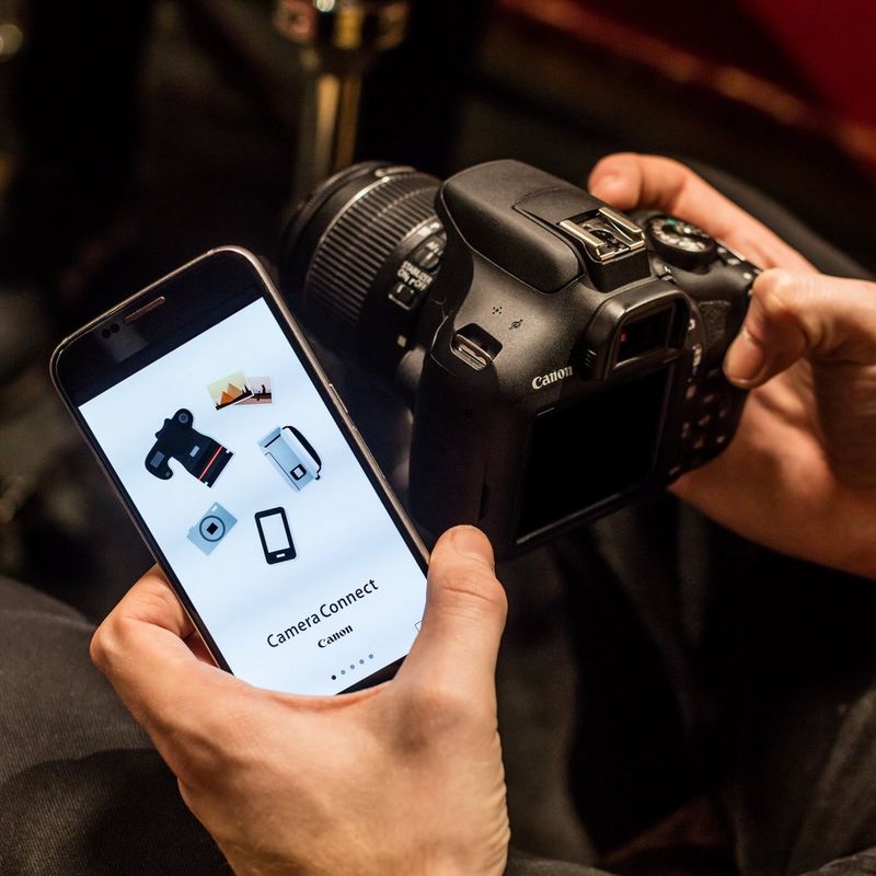 Canon EOS 2000D Gehäuse Verwenden der Canon Camera App