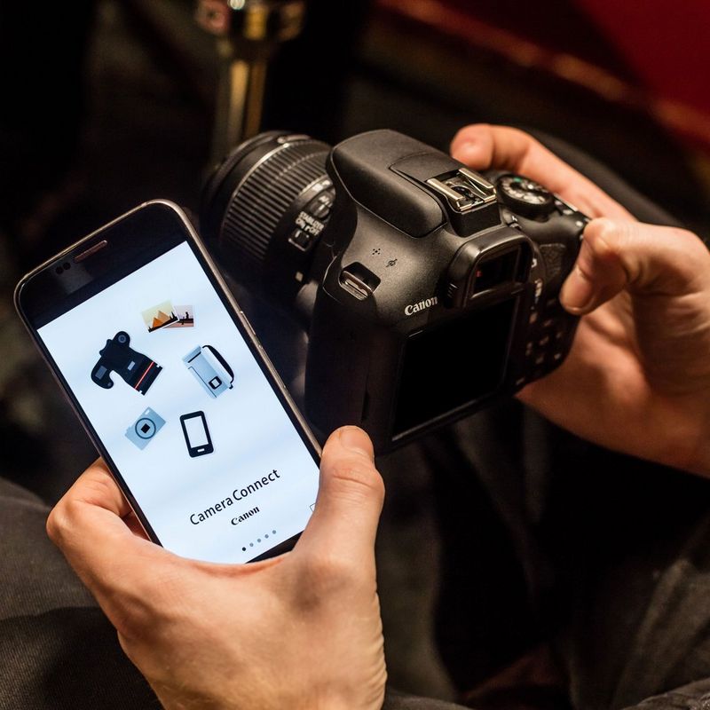 Canon EOS 2000D + EF-S 18-55mm IS II Objektiv Canon App