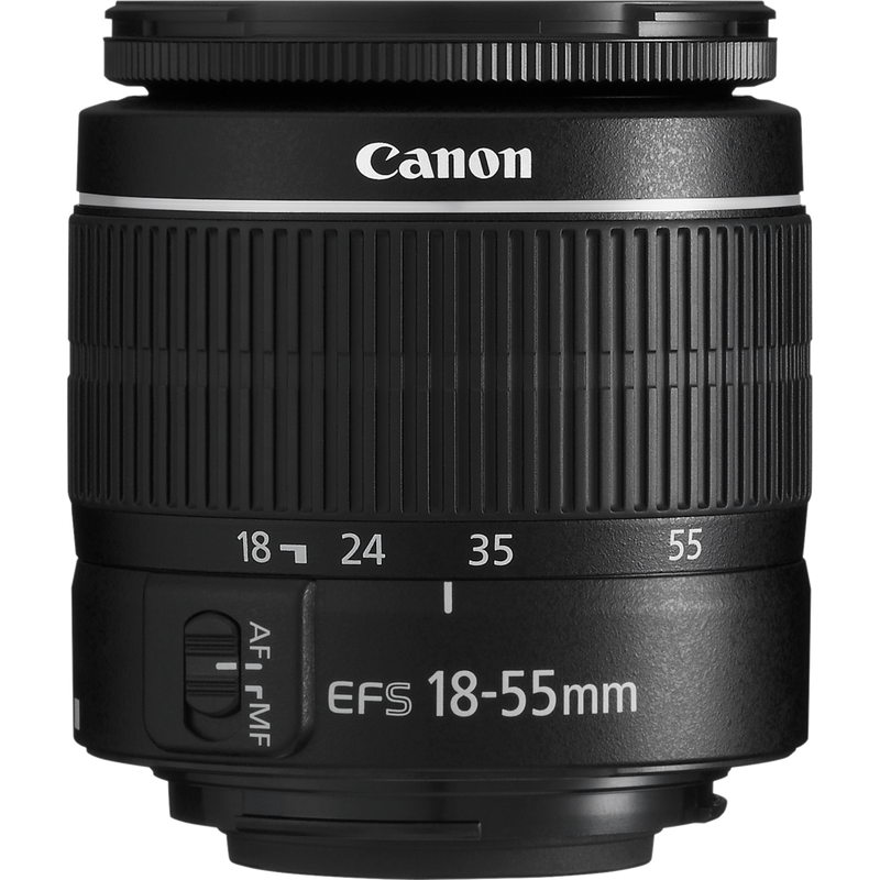 Canon Refurbished EF-S 18-55mm DC III Lens Product Front View