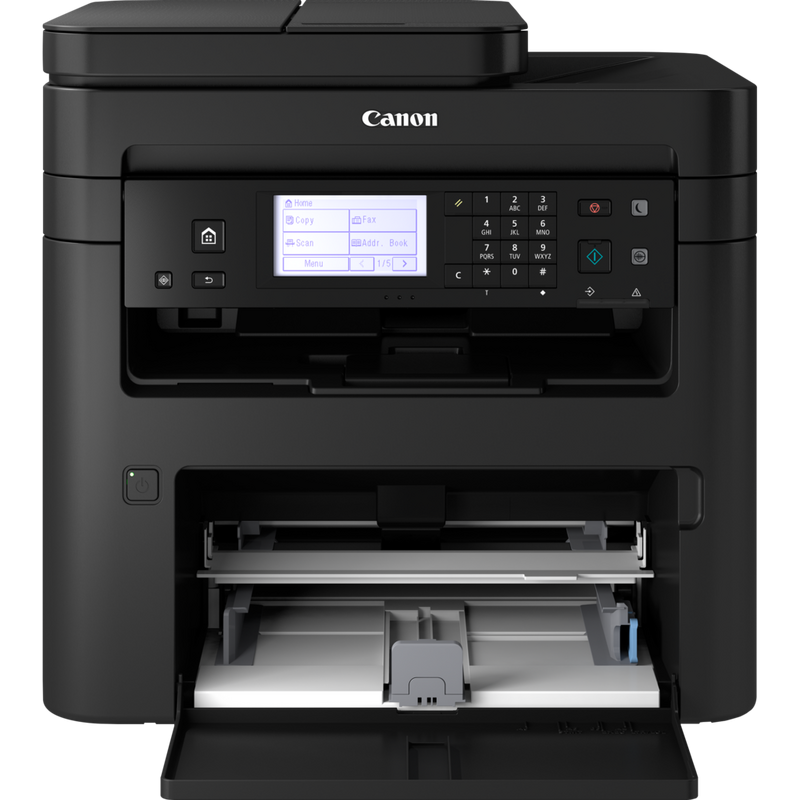Canon i-SENSYS MF264dw 3-in-1 Schwarzweiß-Laserdrucker Produkt Vorderansicht