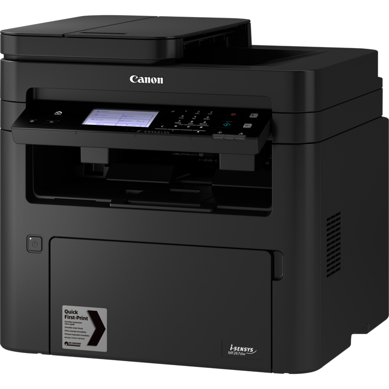 Canon i-SENSYS MF267dw Schwarzweiß-Laser-Multifunktionssystem Produkt Ansicht von rechts