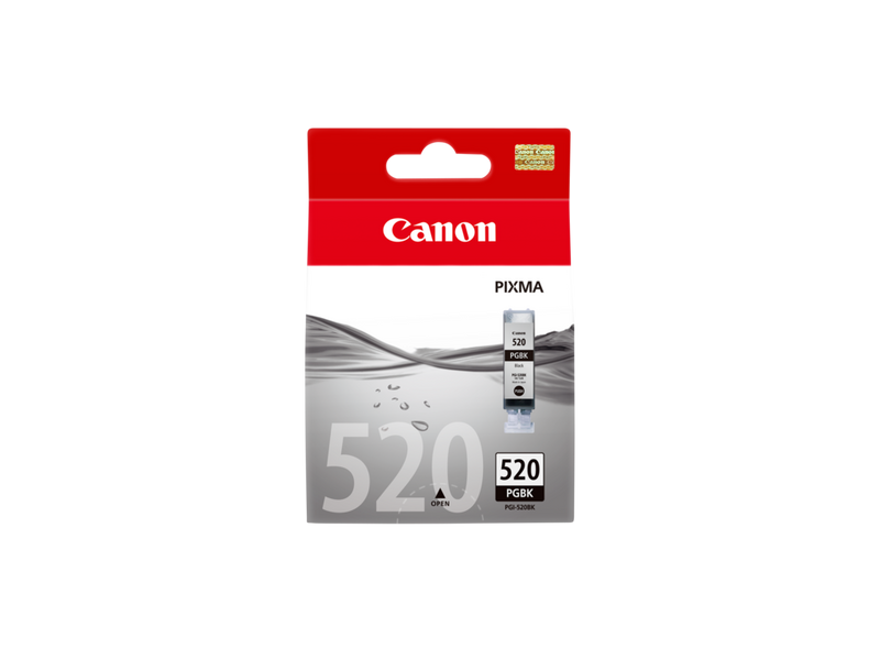 Canon PGI-520BK Tinte Schwarz Produkt Vorderansicht