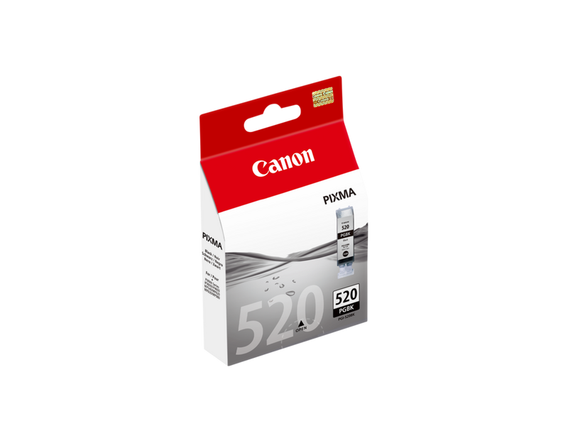 Canon PGI-520BK Tinte Schwarz Produkt Ansicht von links