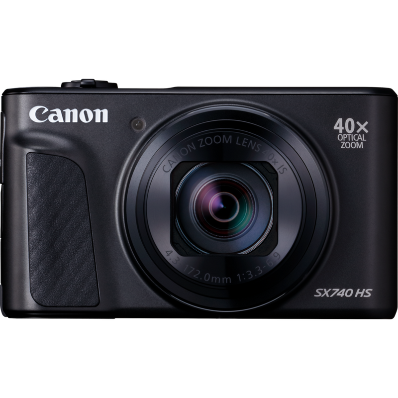 Canon PowerShot SX740 HS Lite Edition – Schwarz Produkt Produkt Vorderansicht