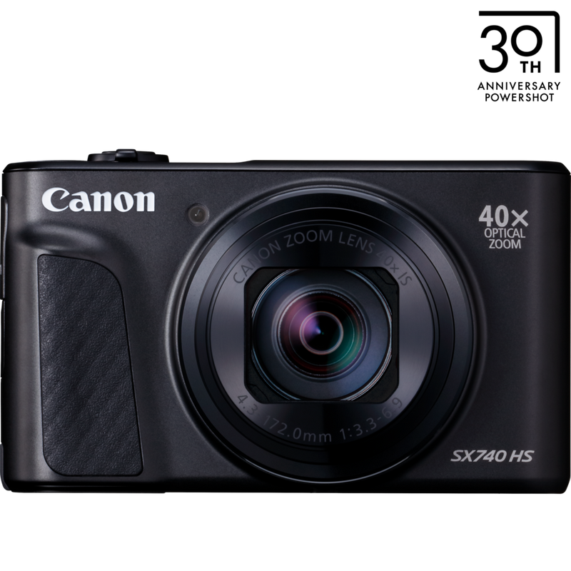 Canon PowerShot SX740 HS Lite Edition – Schwarz Produkt Produkt Vorderansicht