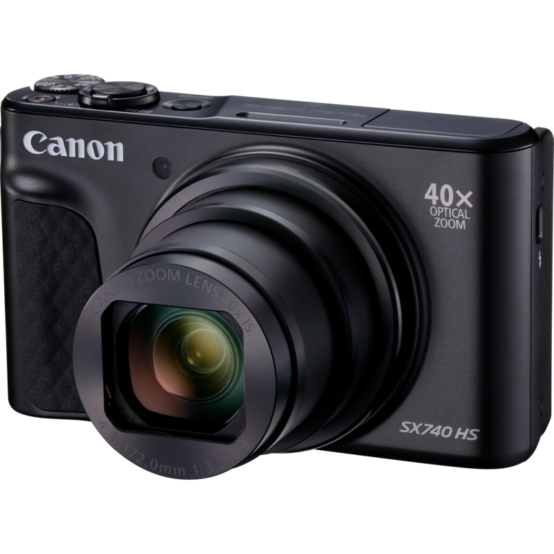 Canon PowerShot SX740 HS Lite Edition – Schwarz Produkt Produkt Vorderansicht