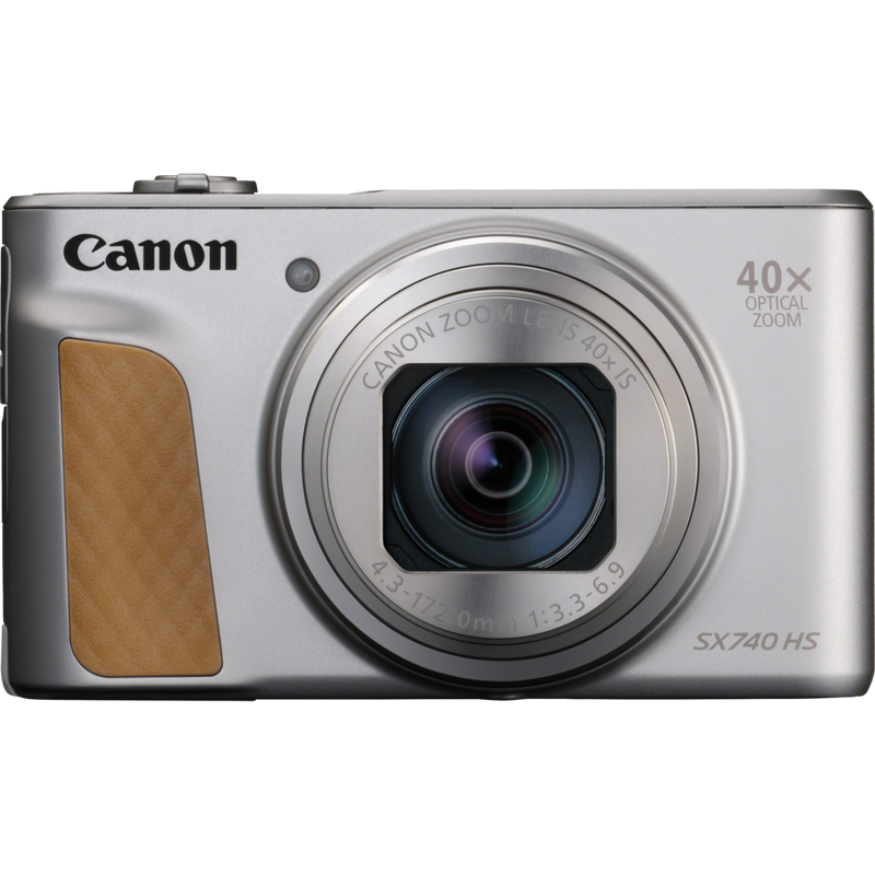 Canon PowerShot SX740 HS – Silber Produkt Vorderansicht
