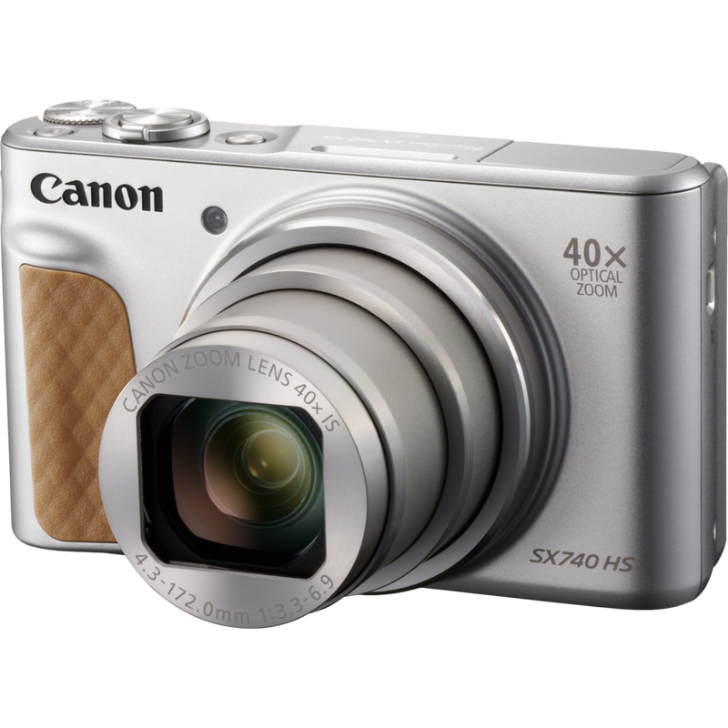 Canon PowerShot SX740 HS – Silber Produkt Vorderansicht