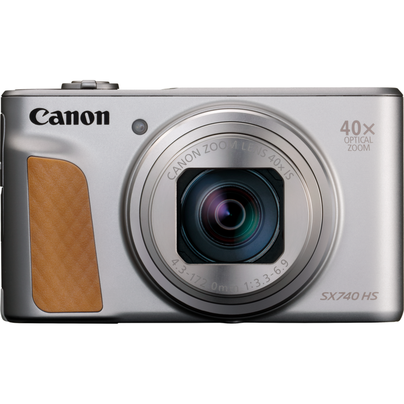 Canon PowerShot SX740 HS Lite Edition – Silber Produkt Produkt Vorderansicht