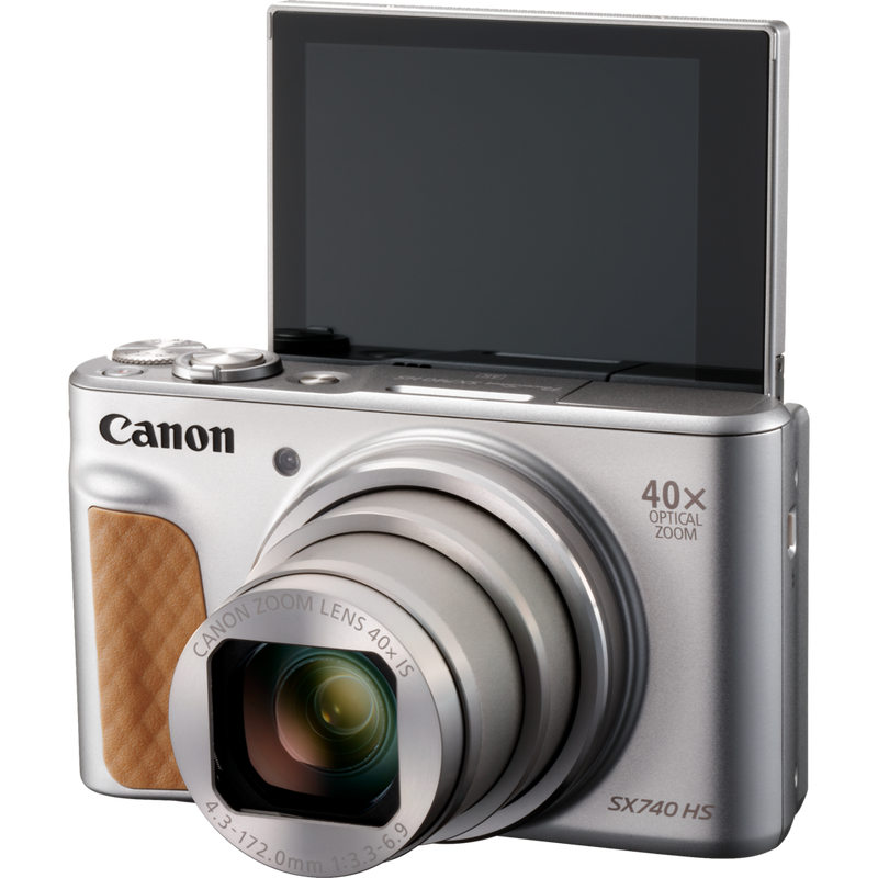 Canon PowerShot SX740 HS Lite Edition – Silber Produkt Produkt Vorderansicht