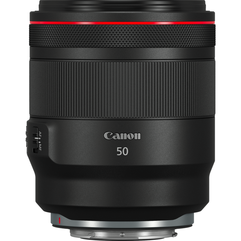 Canon RF 50mm F1.2L USM Objektiv Produkt Vorderansicht