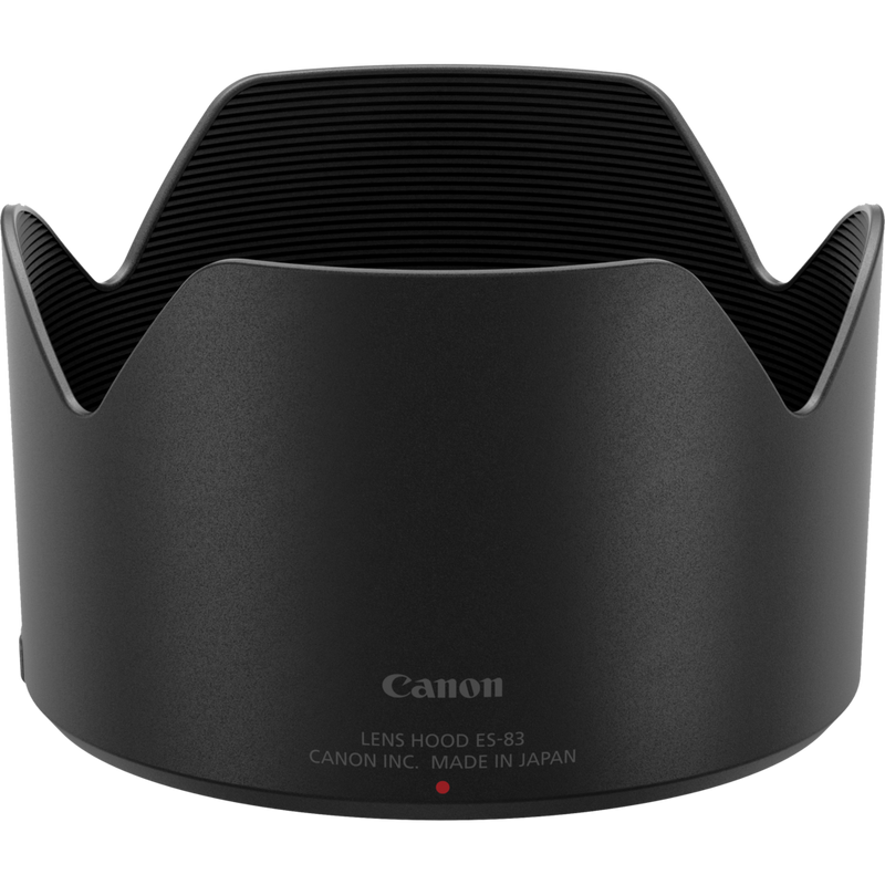 Canon ES-83 Streulichtblende Produkt Vorderansicht