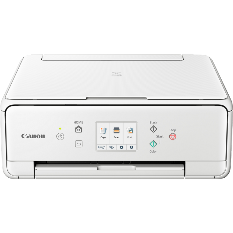 Canon PIXMA TS6251 Tintenstrahl-Multifunktionssystem, Weiß Produkt Vorderansicht