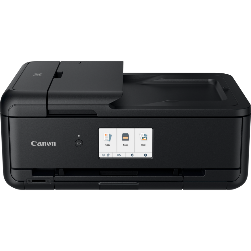 Canon PIXMA TS9550a Tintenstrahl-Multifunktionssystem, Schwarz Produkt Vorderansicht