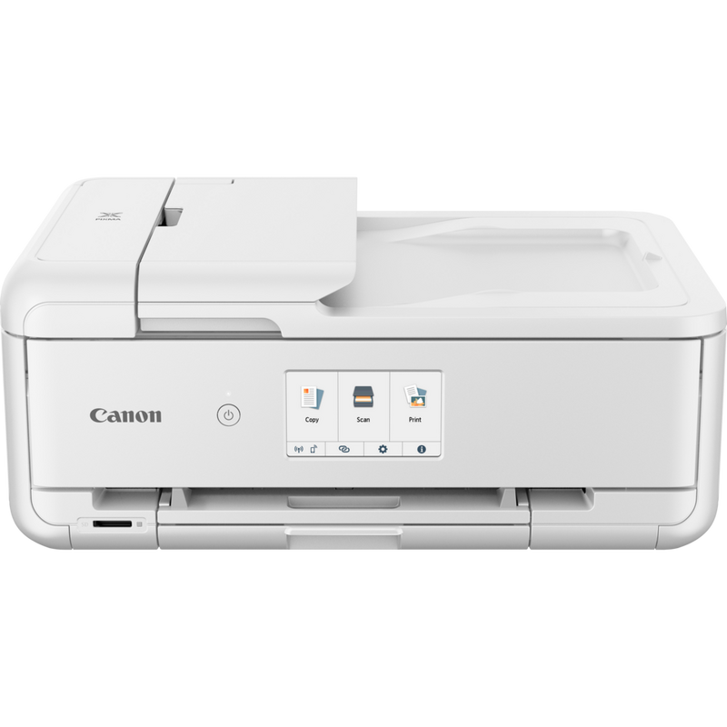 Canon PIXMA TS9551Ca Tintenstrahl-Multifunktionssystem, Weiß Produkt Vorderansicht