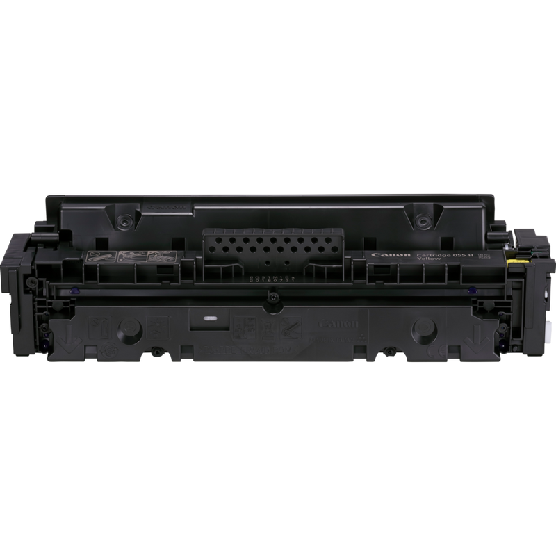 Canon 055 H High Yield Toner-Cartridge, Gelb Produkt Vorderansicht