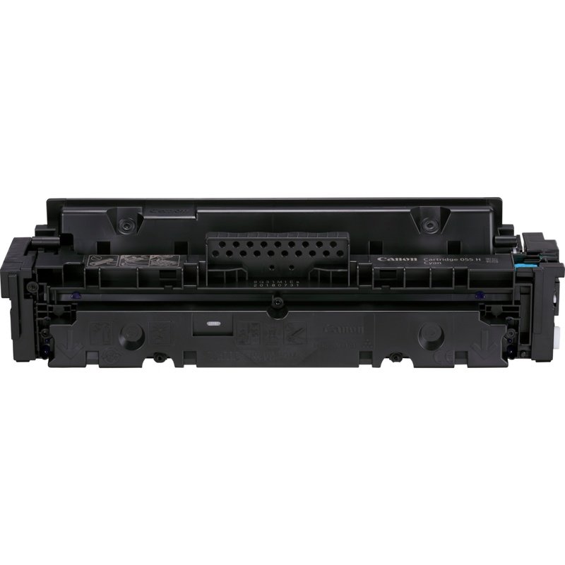 Canon 055 H High Yield Toner-Cartridge, Cyan Produkt Vorderansicht