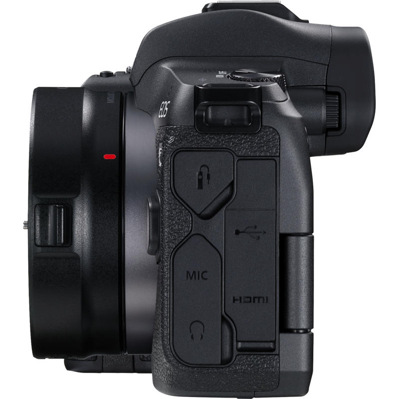 Canon EOS Ra Astrofotografie Kameragehäuse Produkt Ansicht von links