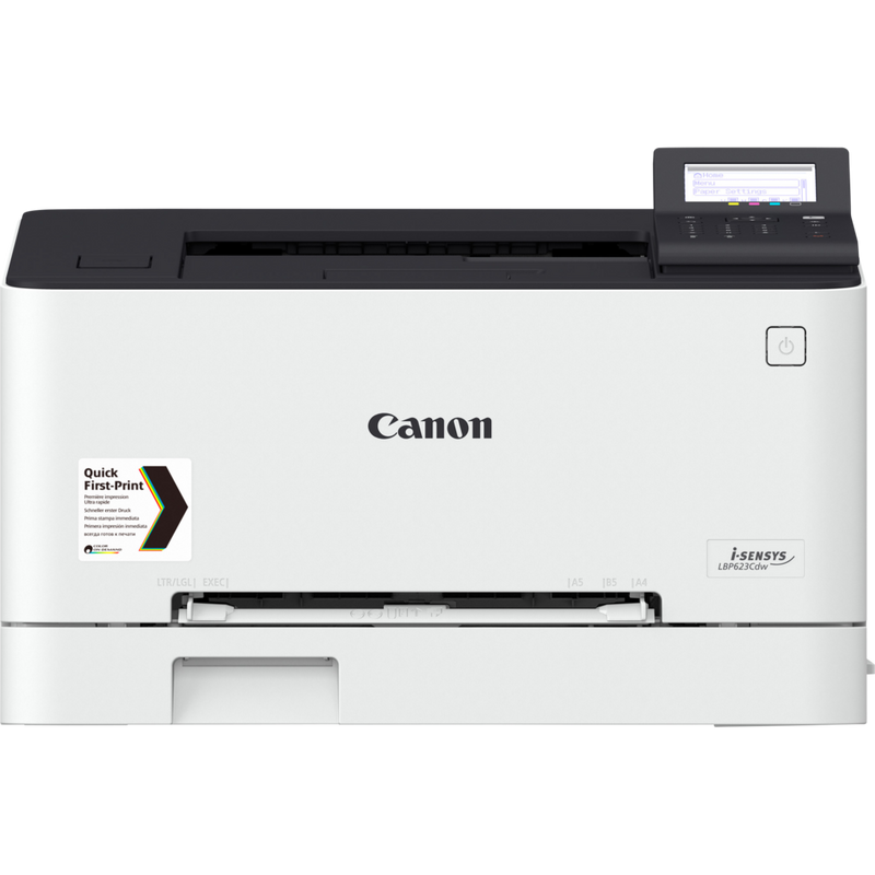 Canon i-SENSYS LBP623Cdw Farblaserdrucker Produkt Vorderansicht
