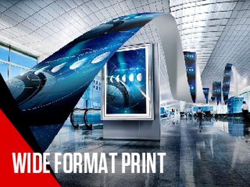 Impress your customers with wide prints that have it all