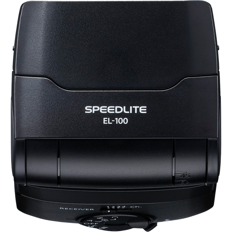 Canon Speedlite EL-100 Blitzgerät Produkt Ansicht von oben