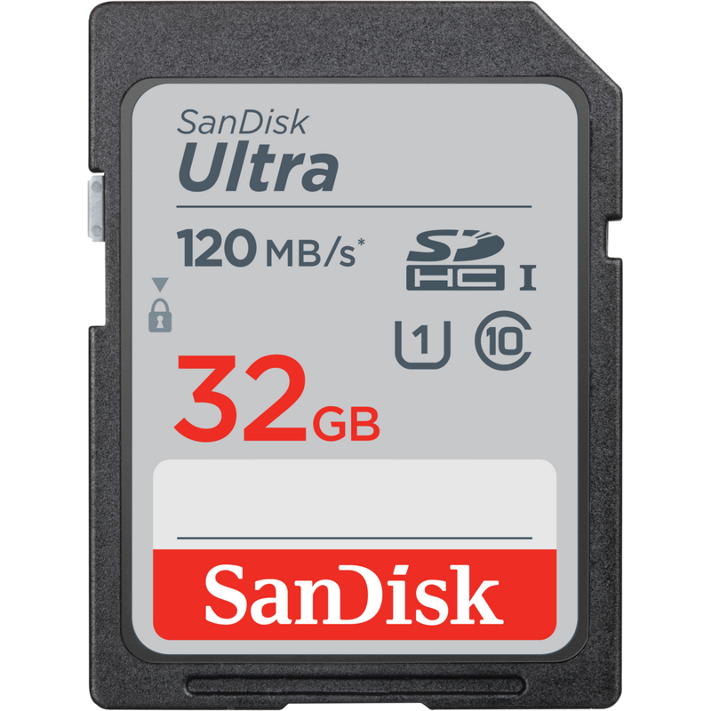 SanDisk Ultra SDHC/SDXC UHS-I C10 Speicherkarte, 32 GB Produkt Anzeigen