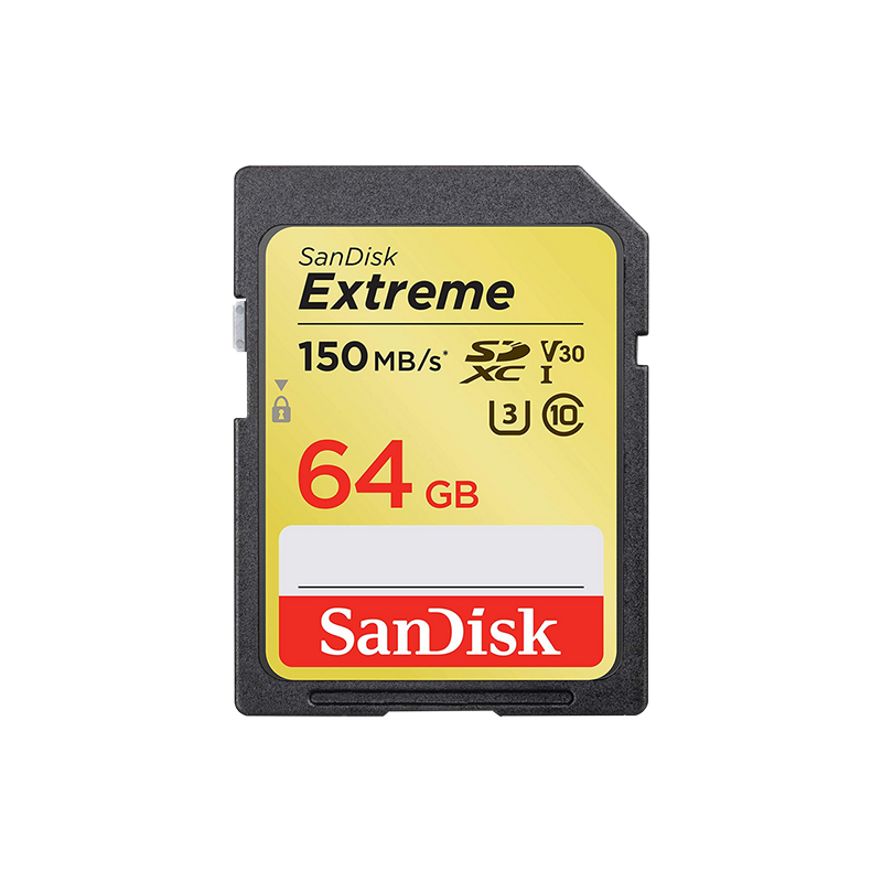 Memorijska kartica SanDisk Extreme SDXC UHS-I C10, 64 GB