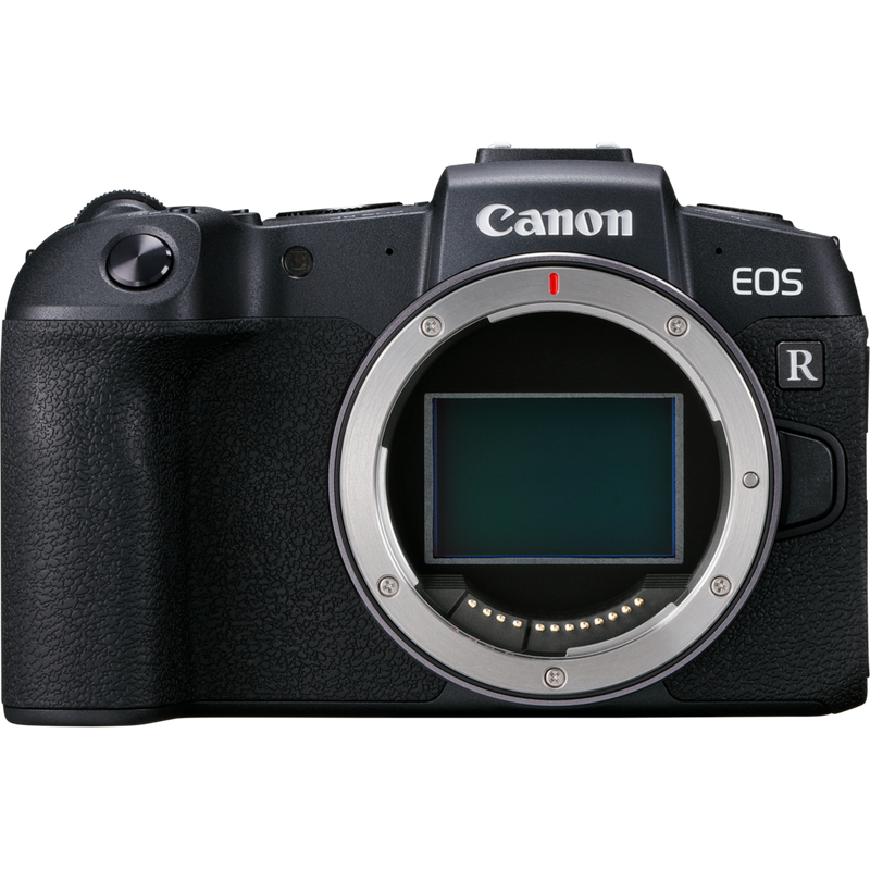 Canon EOS RP spiegelloses Kameragehäuse Produkt Vorderansicht